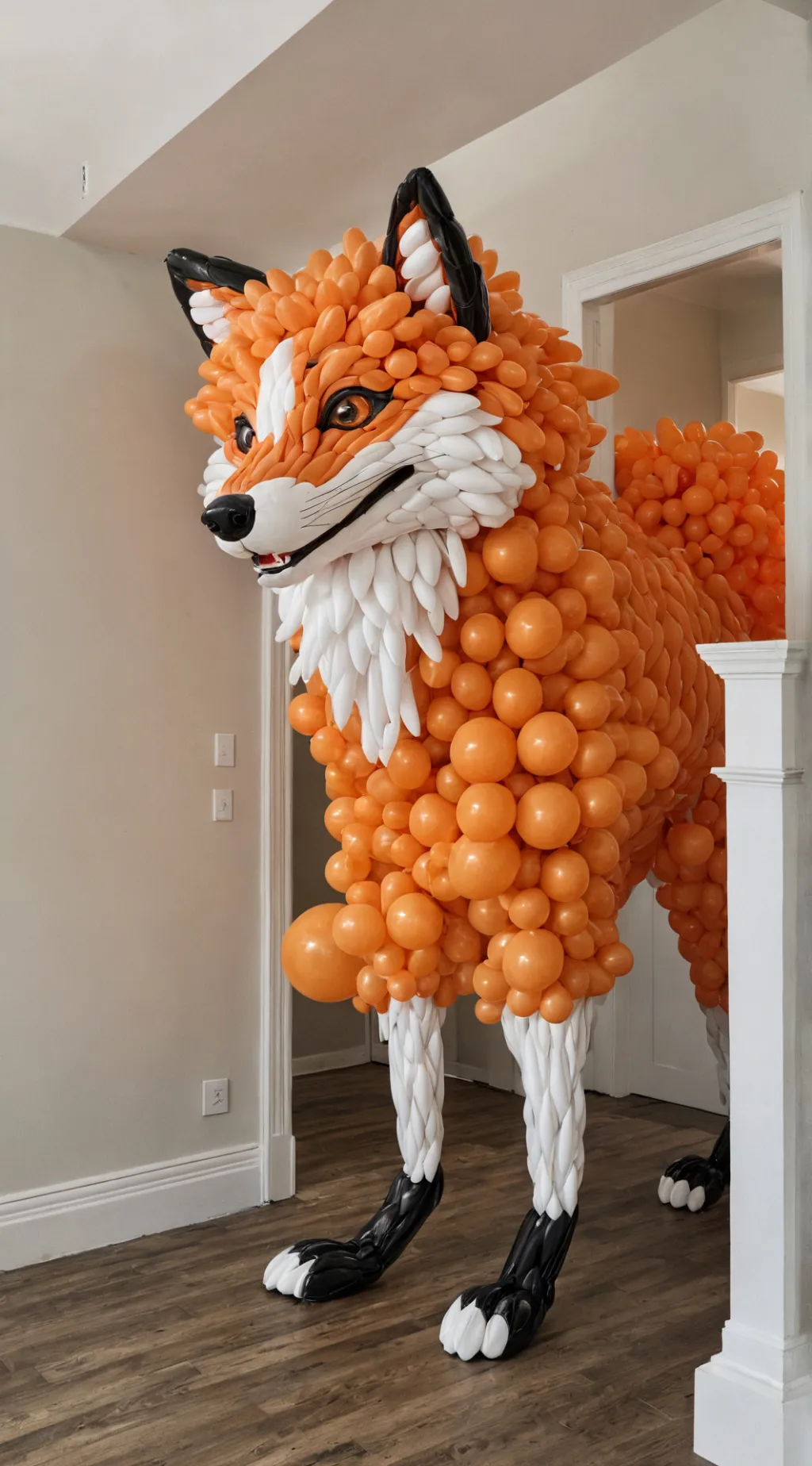 ai character: Amber background