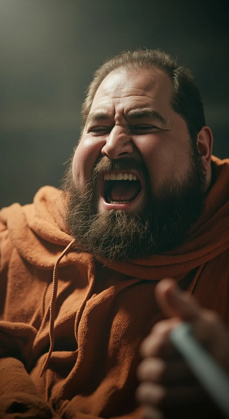 ai character: Fat background