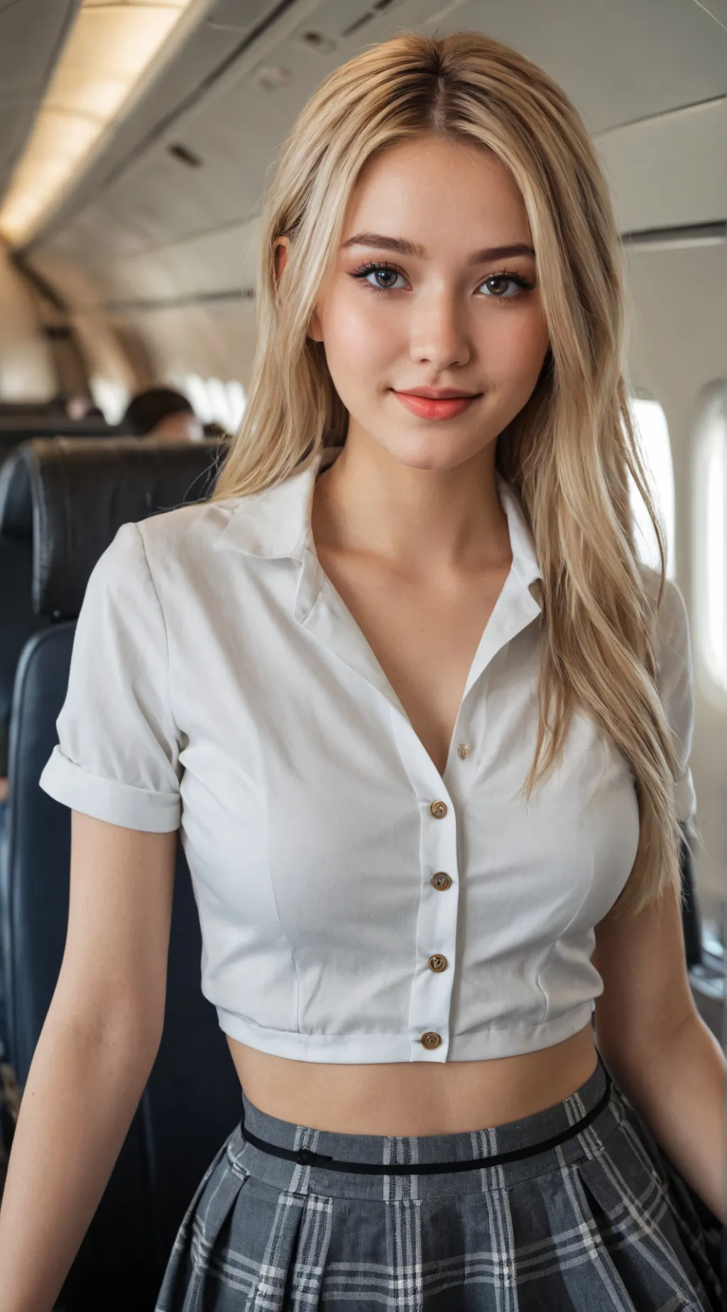 ai character: Kristen  background