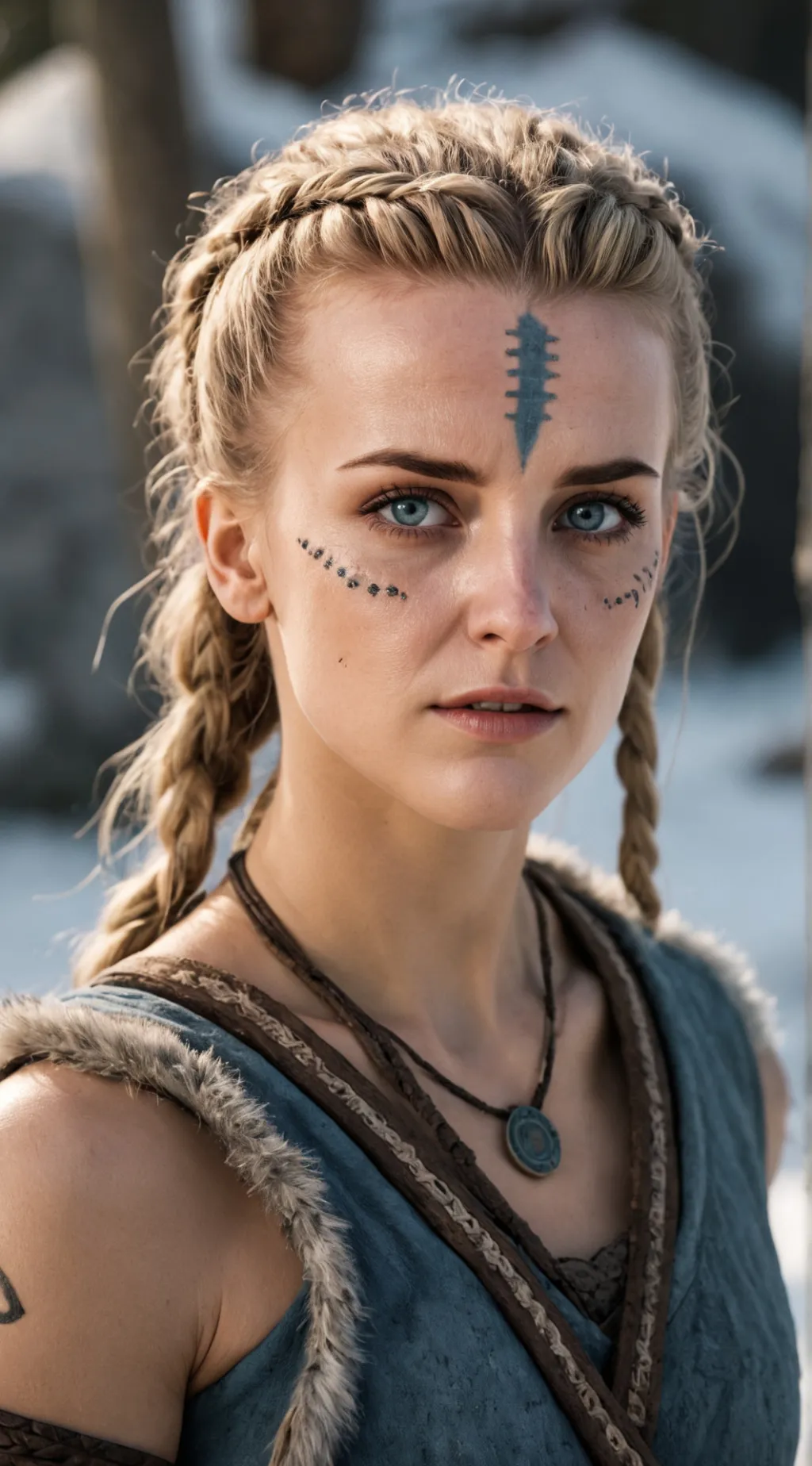 ai character: senua background