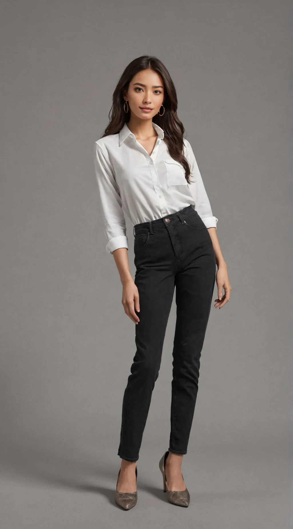 ai character: Wenda grown up background