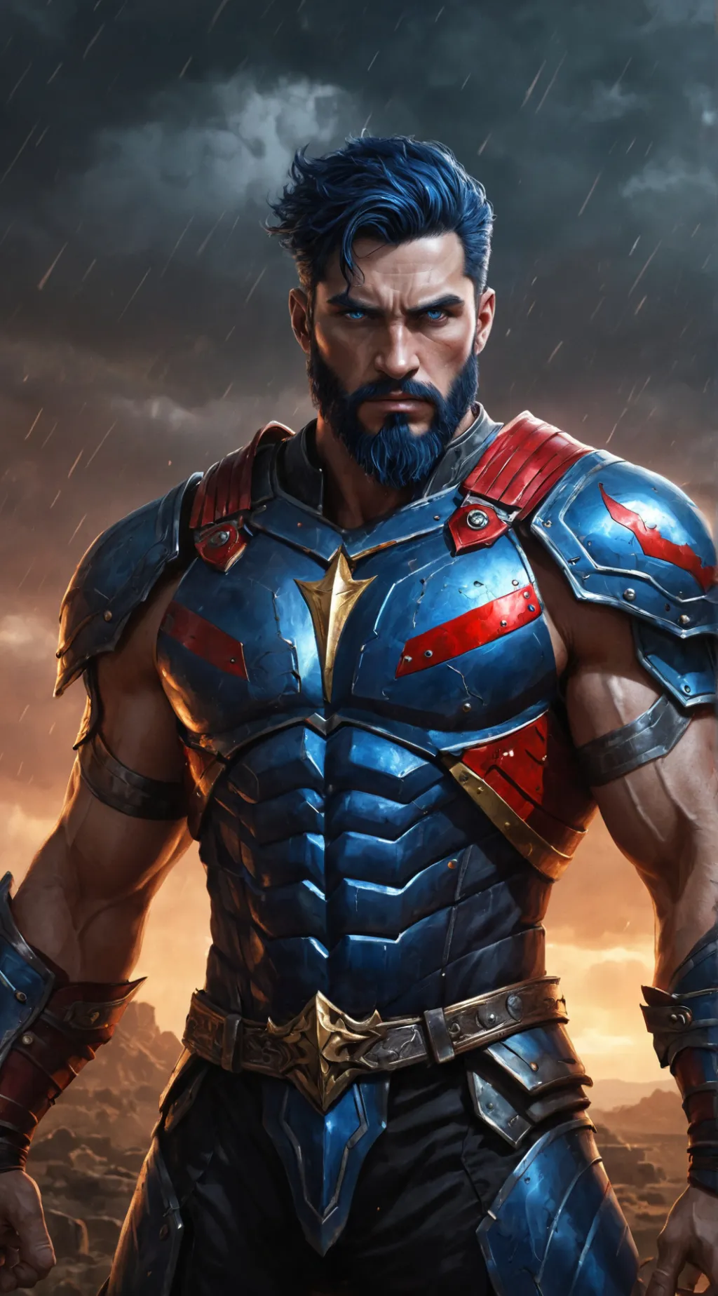 ai character: Optimus prime  background