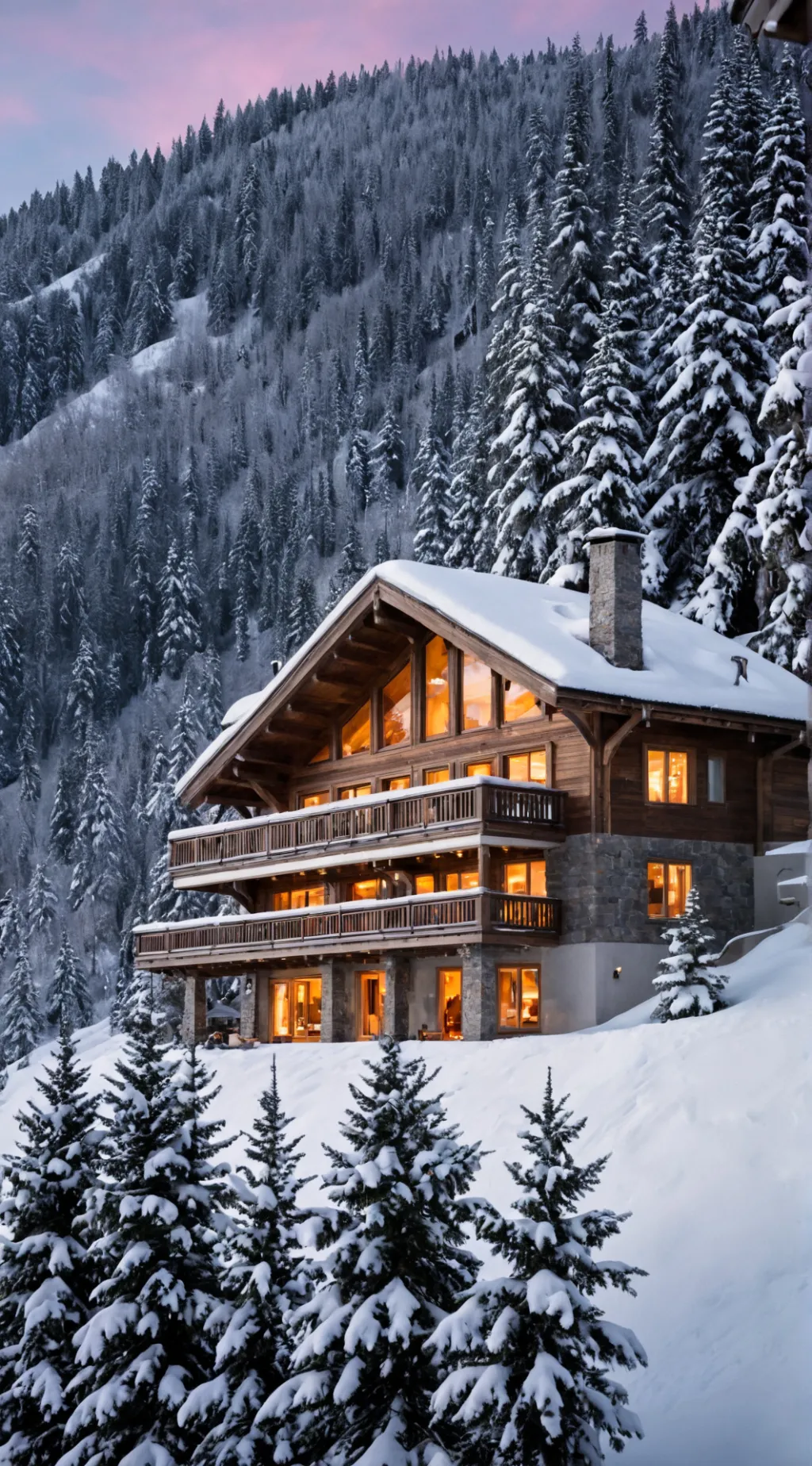 ai character:  🌨FAMILY❄ background