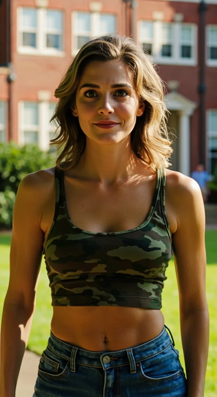 ai character: Sheila  background