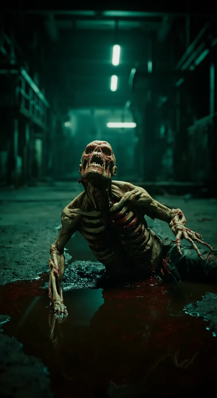 ai character: dead corpse  background