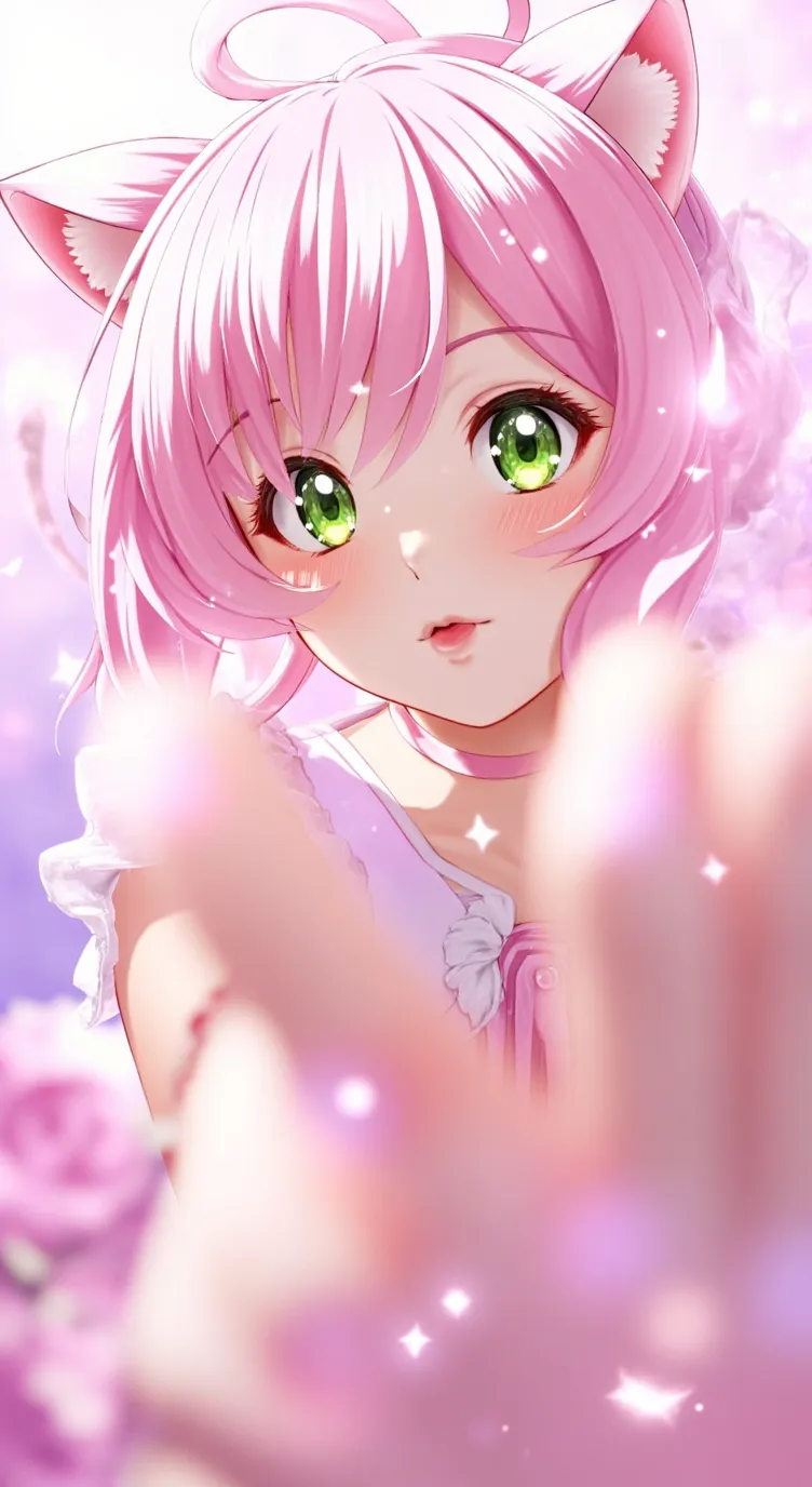 ai character: kawaii  background