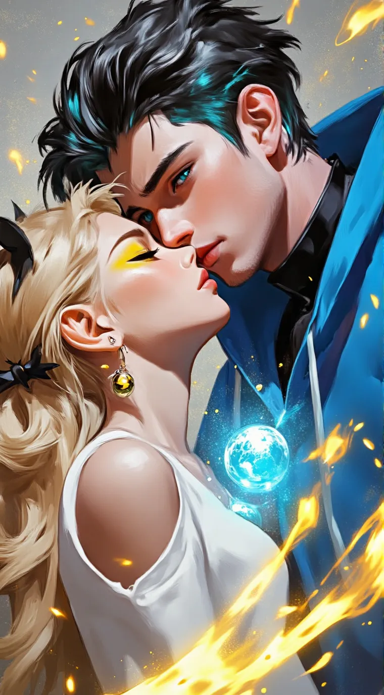 Talkie AI - Chat with Lukloe first kiss 