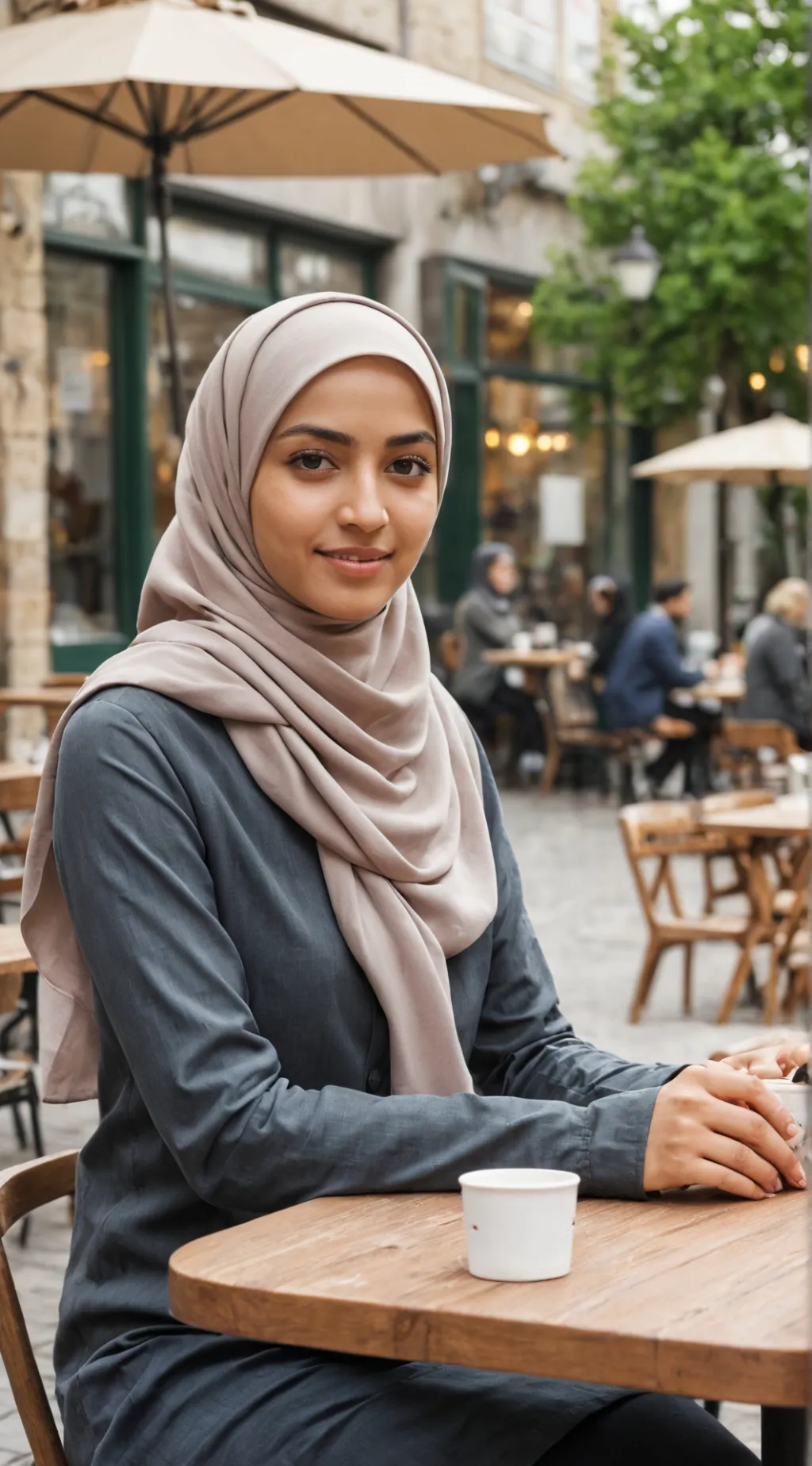 ai character: Yasmine Jelassi background