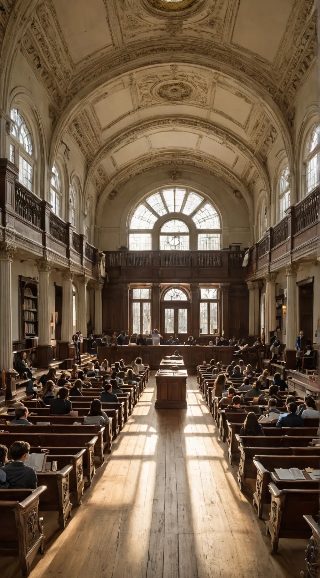 ai character: Medical lecture background