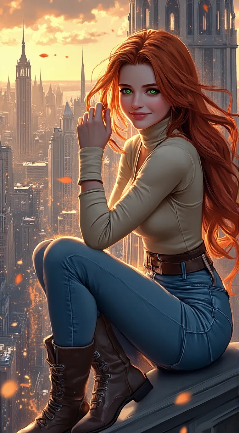 ai character: Mary Jane Watson background