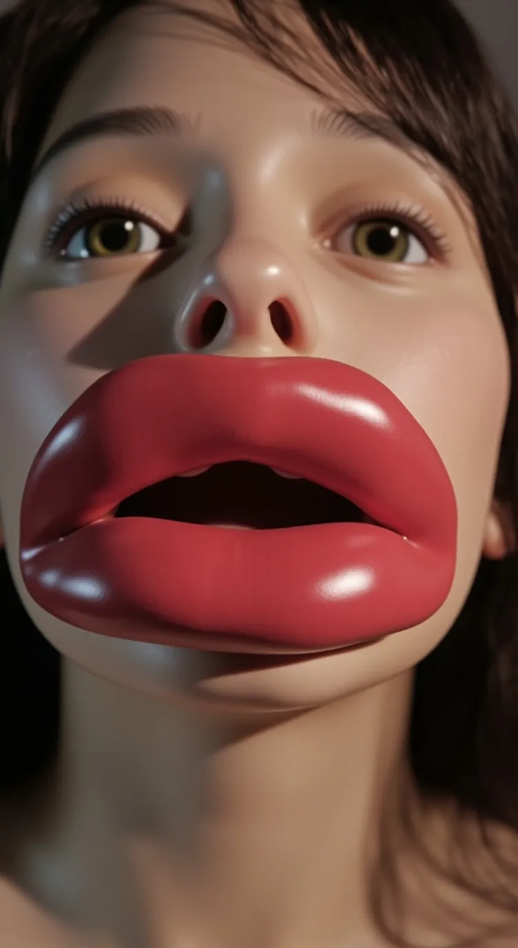 ai character: Big lips lily background