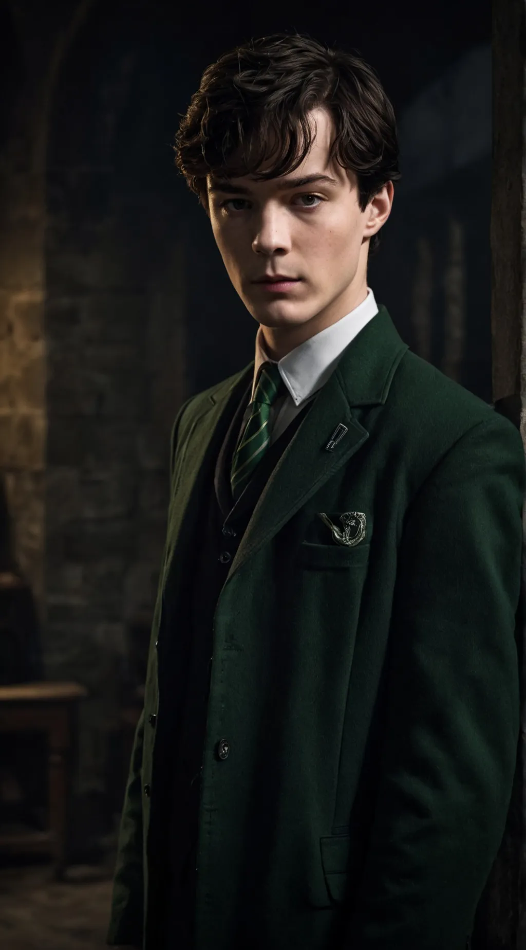 ai character: Tom  background