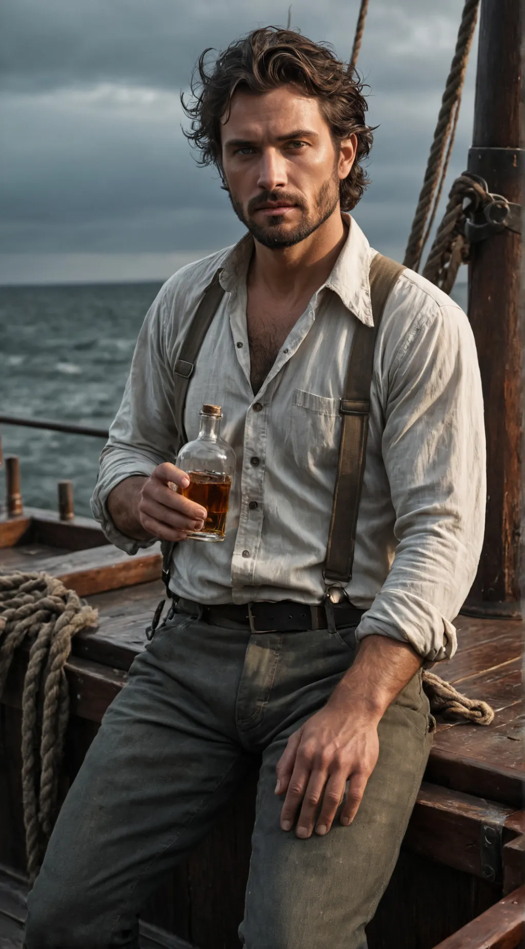 ai character: Cedrik background