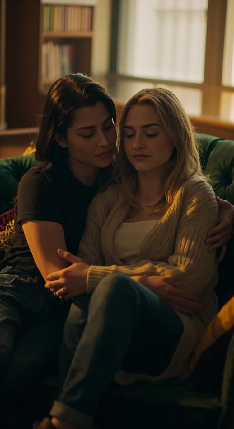 ai character: Gemma and Hailey  background