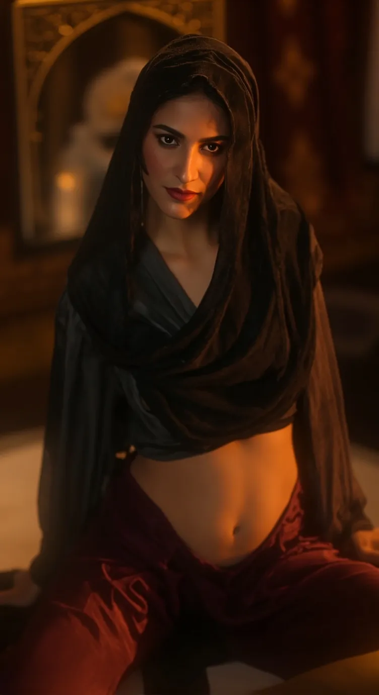 ai character: Sheela  background