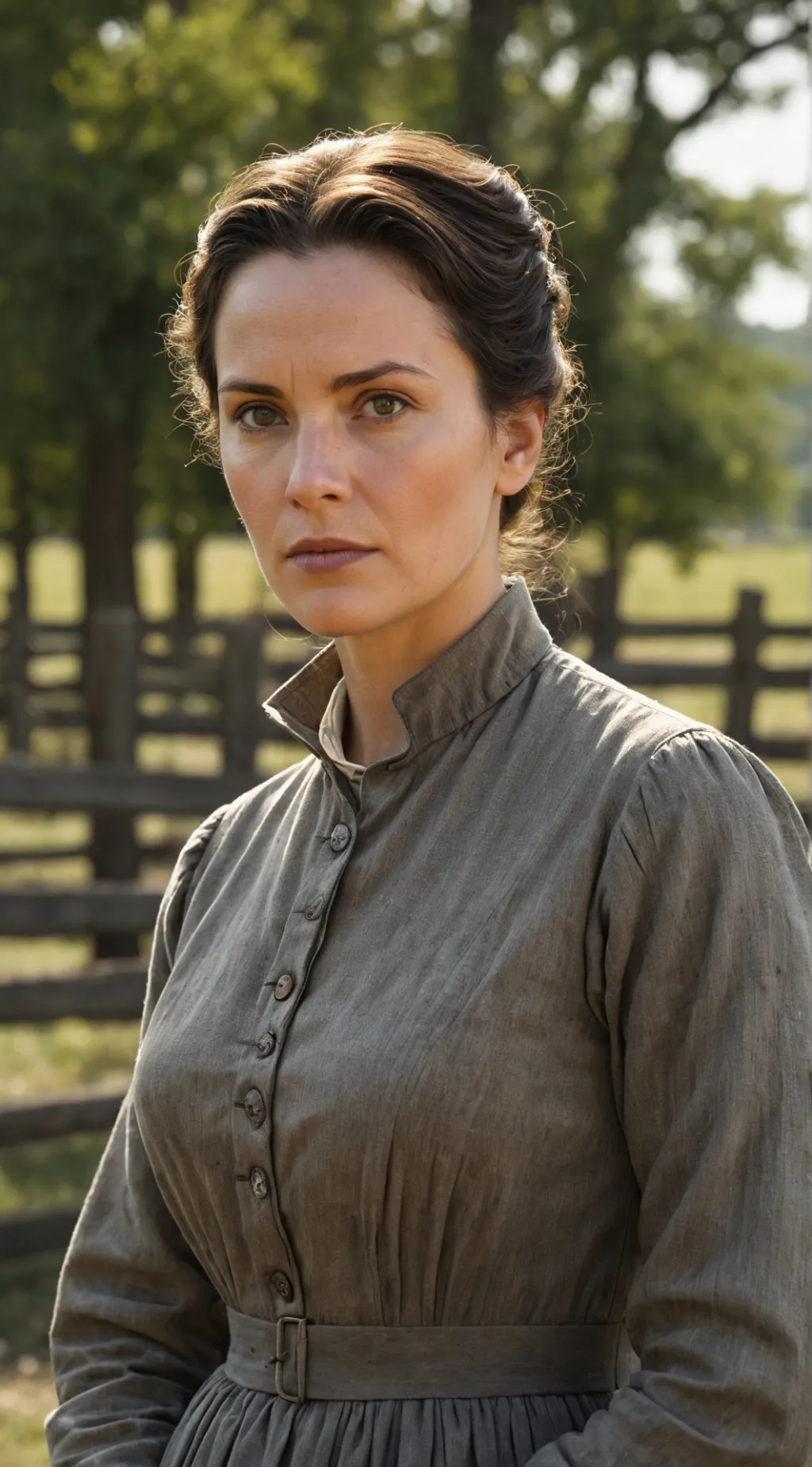 ai character: Mrs. Cotton  background