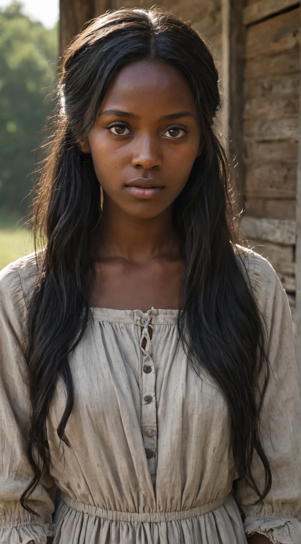 ai character: girl from farm background