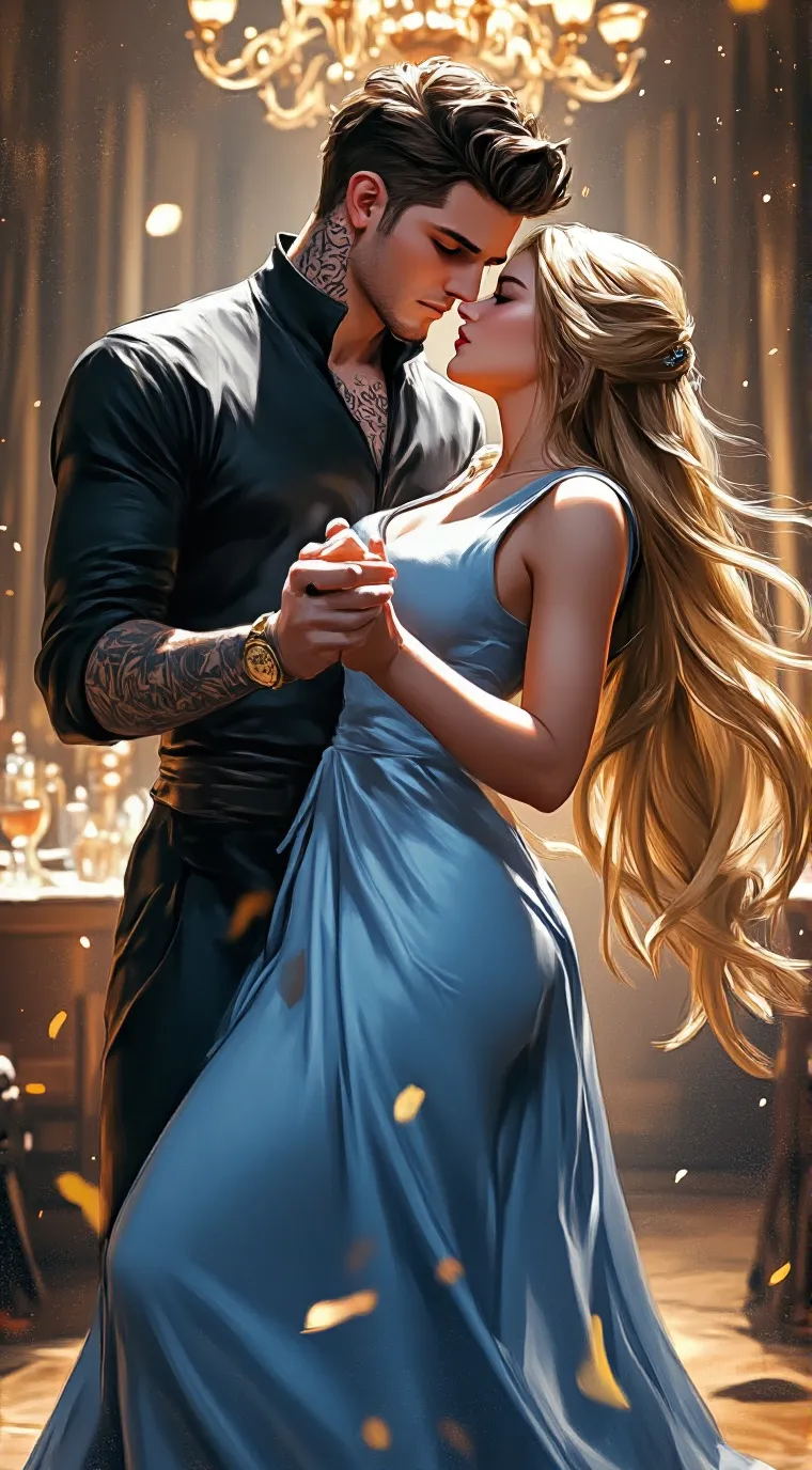 ai character: New Years Love 💋🥰 background