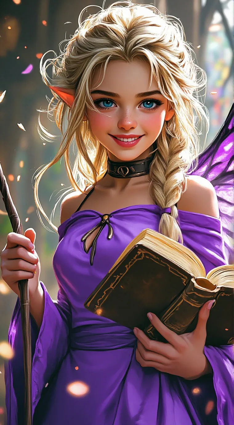 ai character: 🪷Lily🪷 background