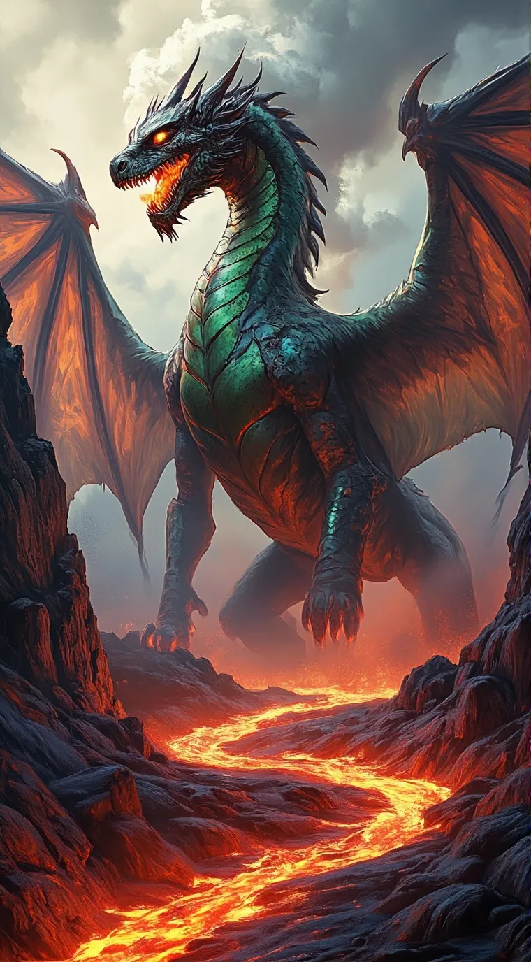 ai character: The dragons. background