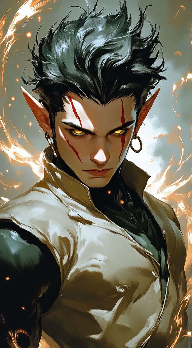 ai character: Gair background