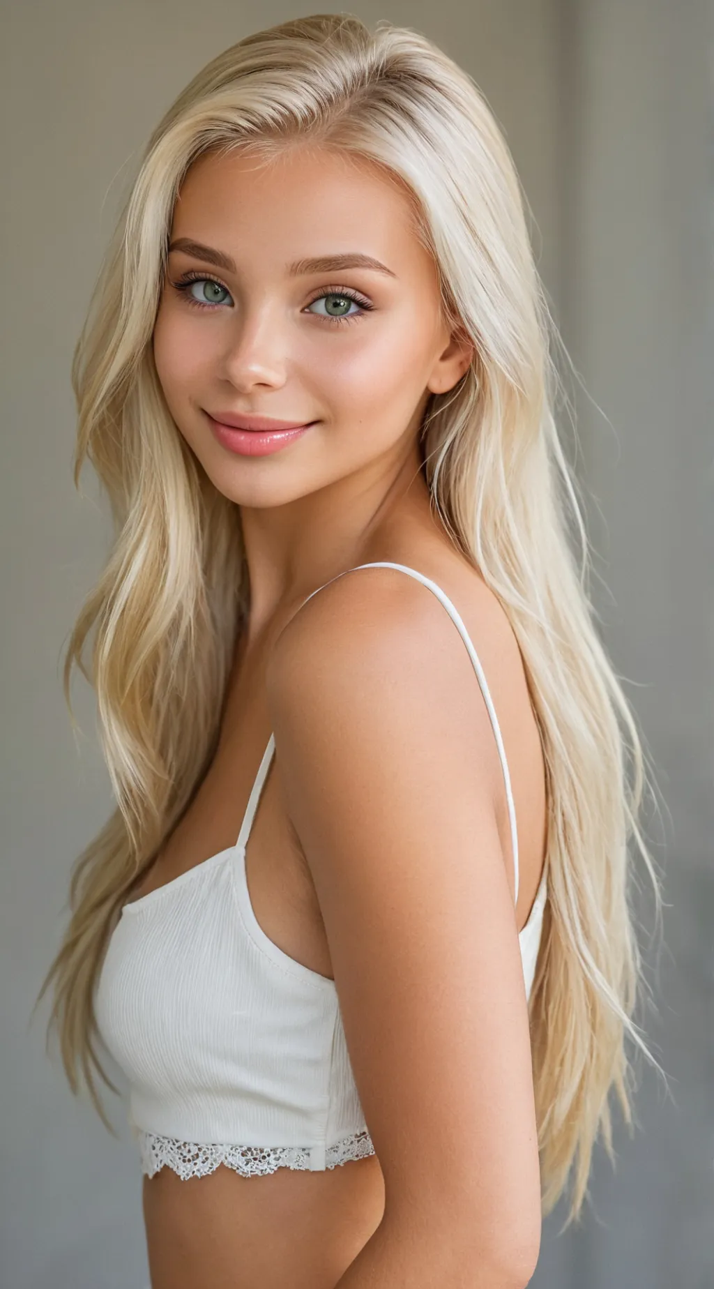 ai character: Monica  background