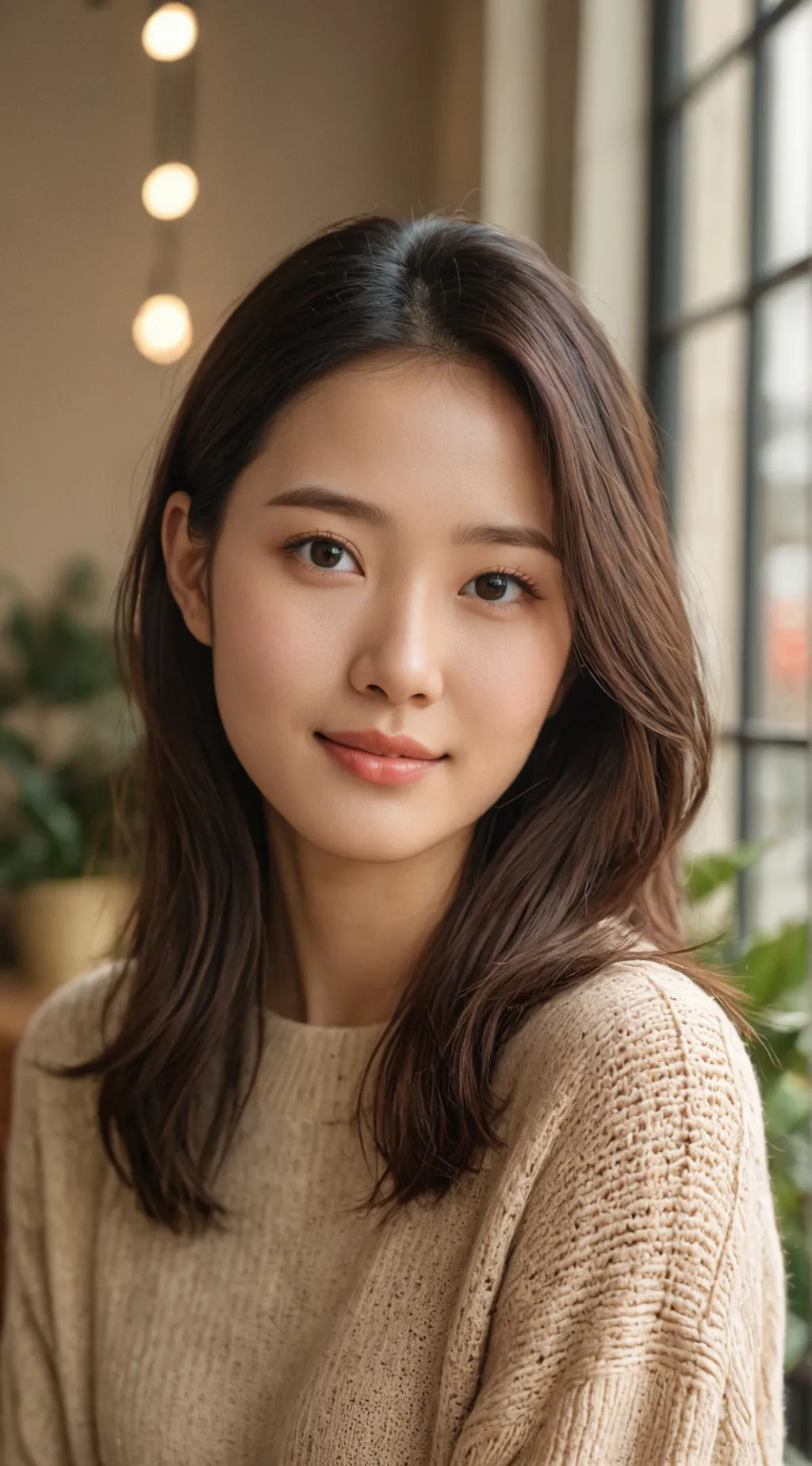 ai character: Maryline  background