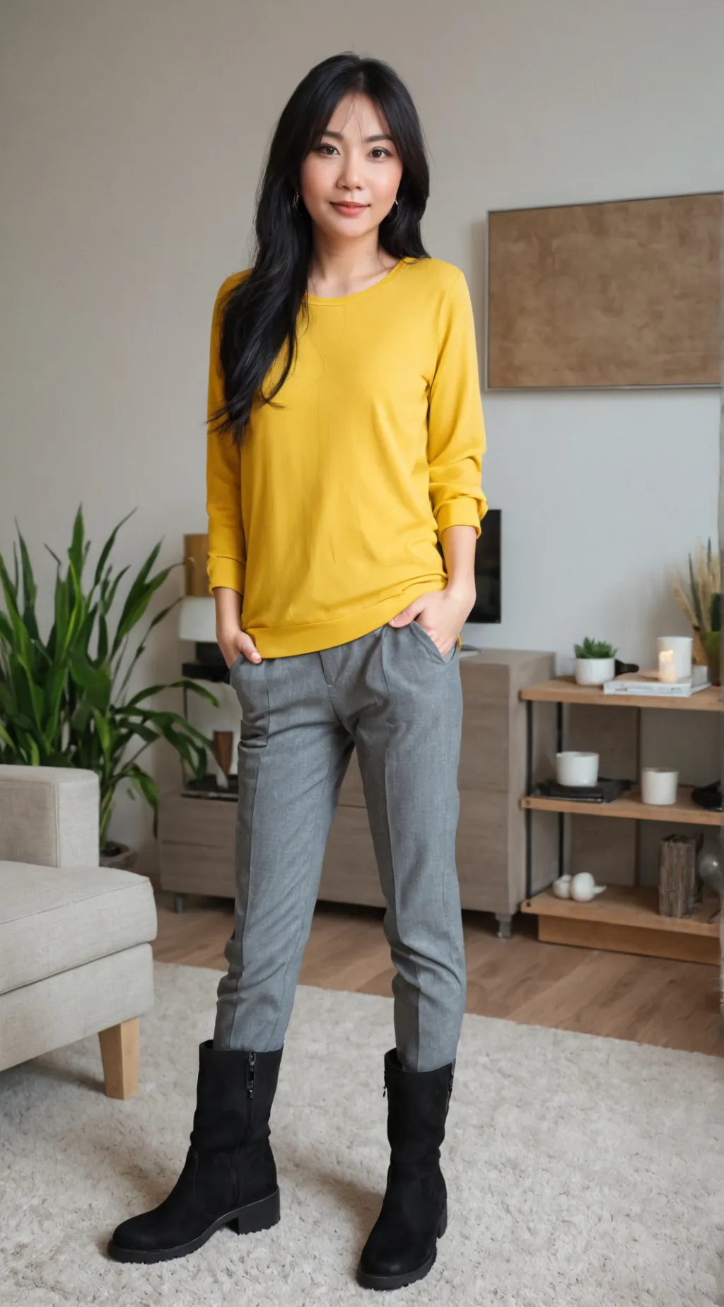 ai character: Ramona  background