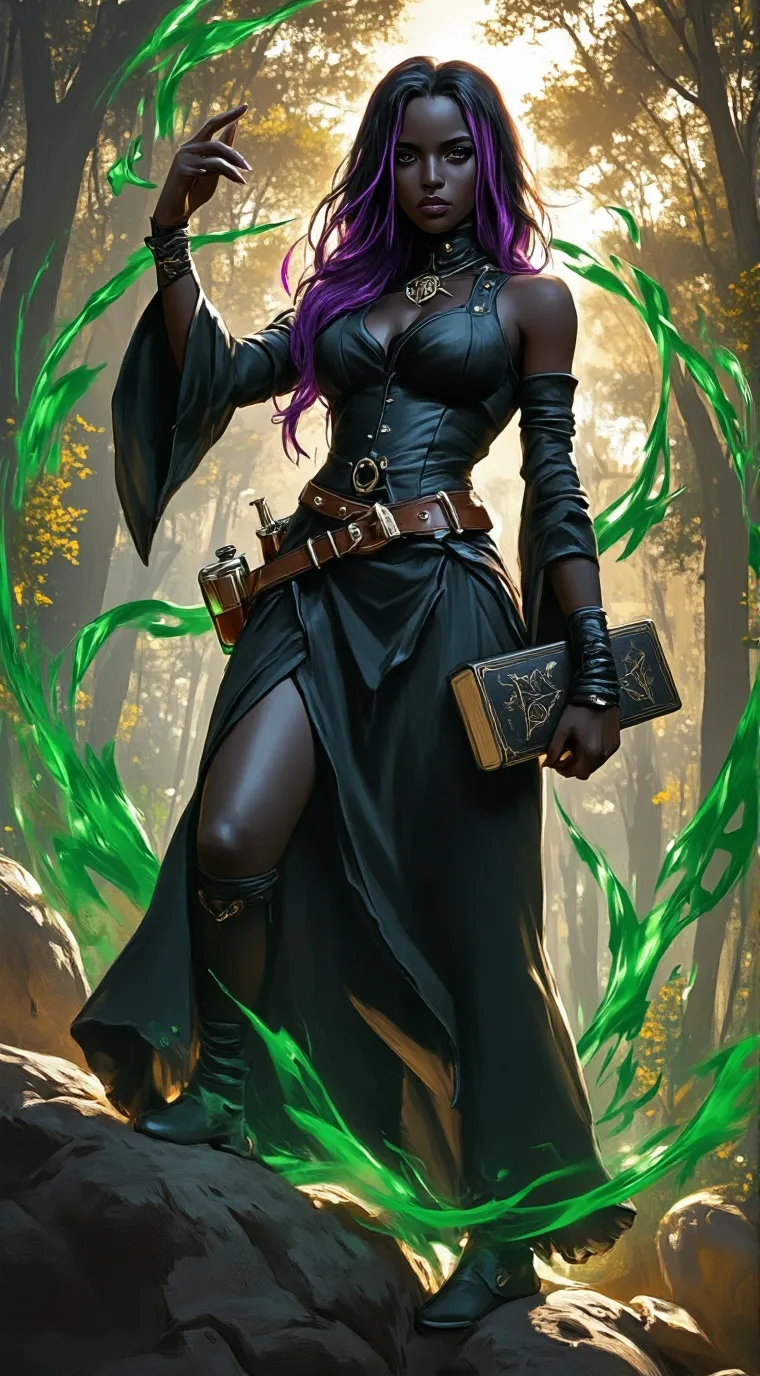 ai character: Sasha MaLorne background