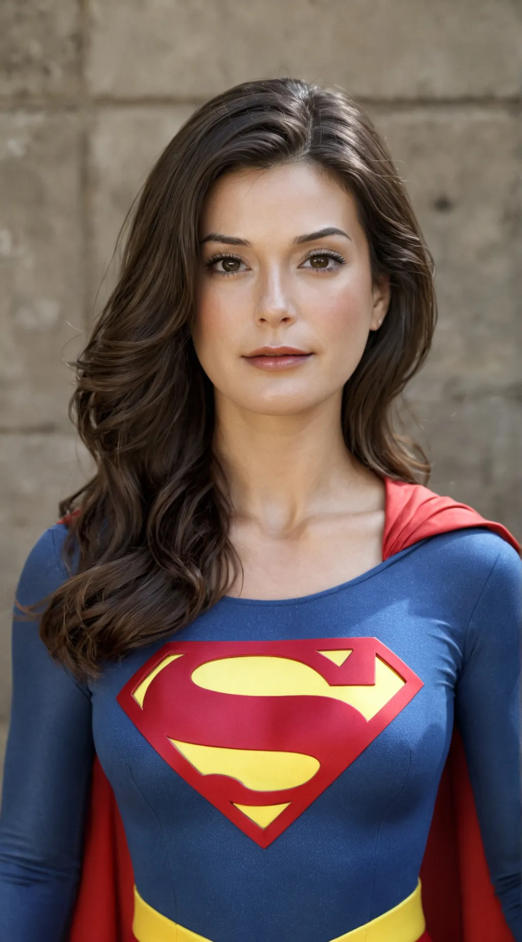 ai character: Superwoman  background