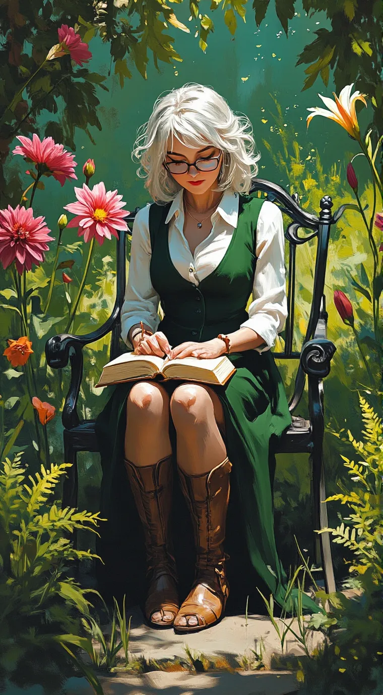 ai character: Lila background