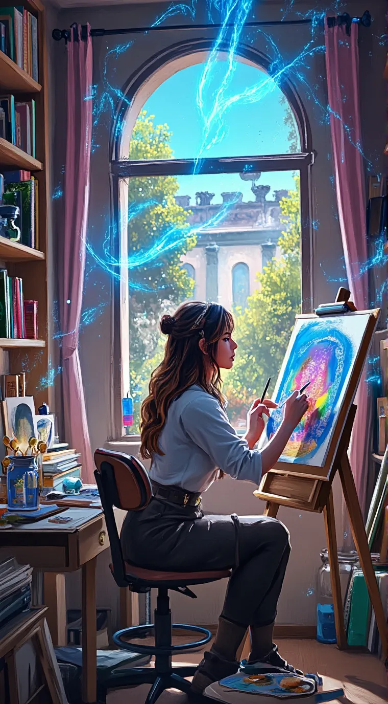 ai character: Kora background