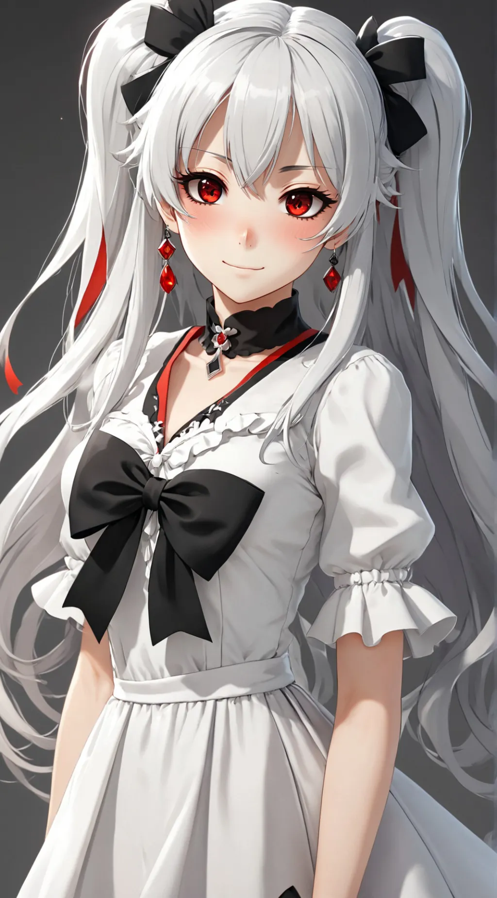 ai character: 白璃 background