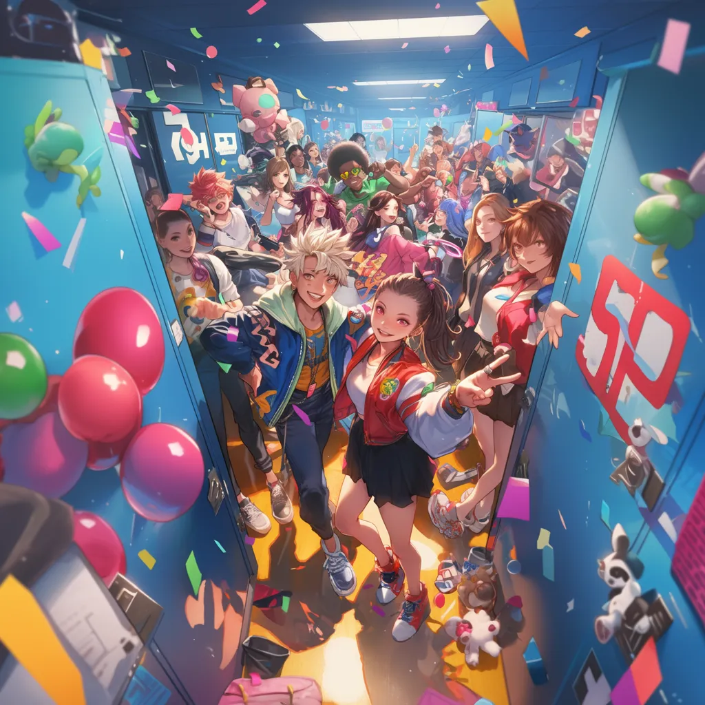 chat with ai character: Rise to High School Fame Simulator
