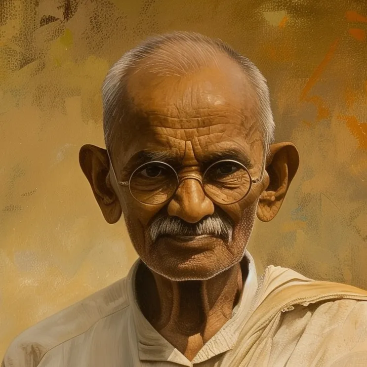 chat with ai character: Mahatma Gandhi