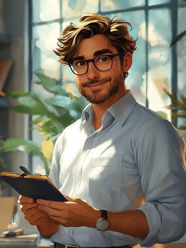ai character: Performance Investigator background