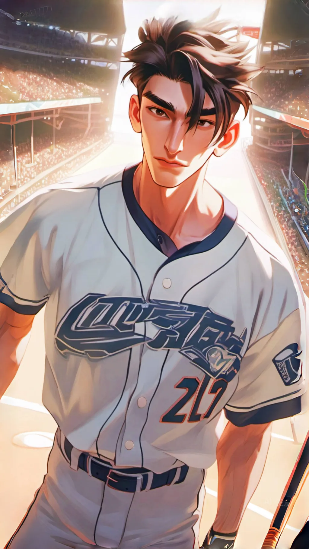 ai character: Ken Sato background