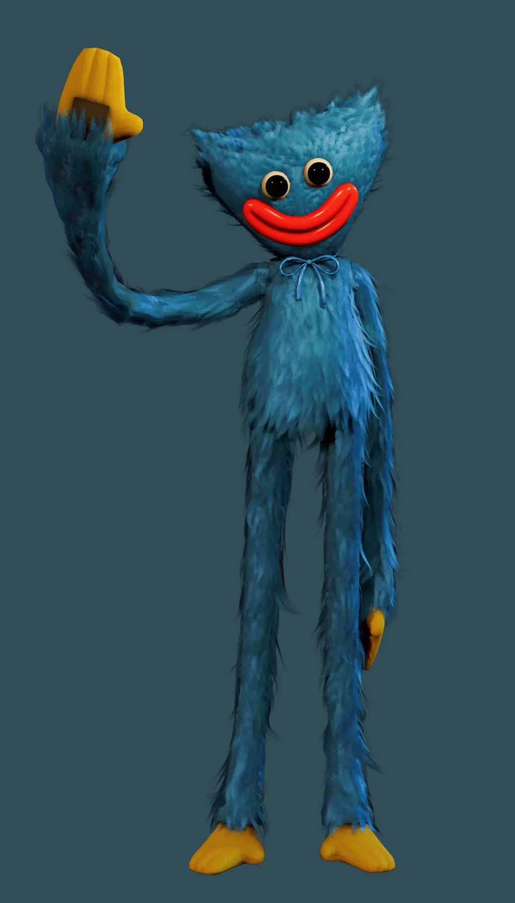 ai character: Huggy Wuggy background