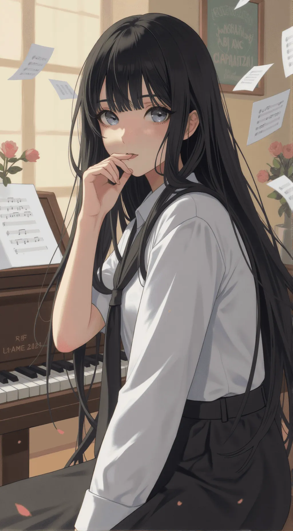 ai character: Aurora Vance background