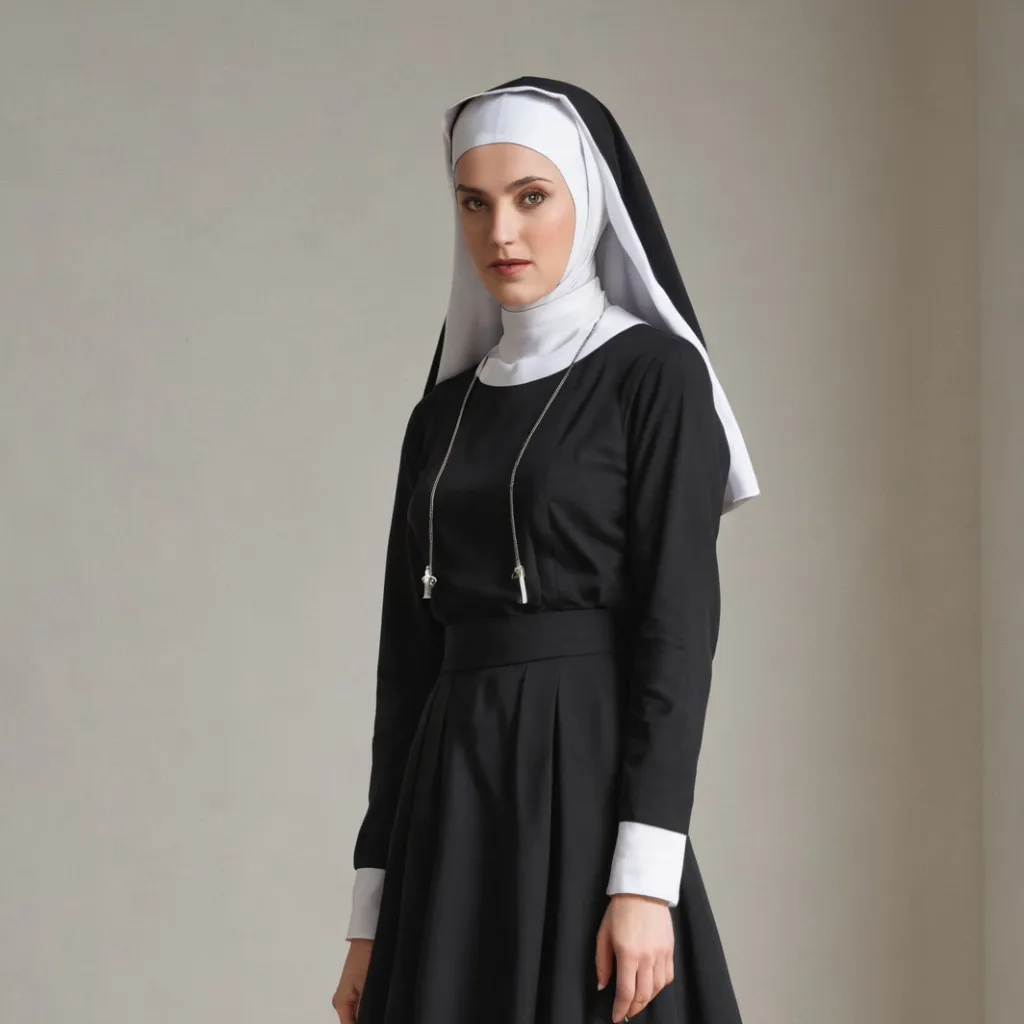 chat with ai character: Nun in heels