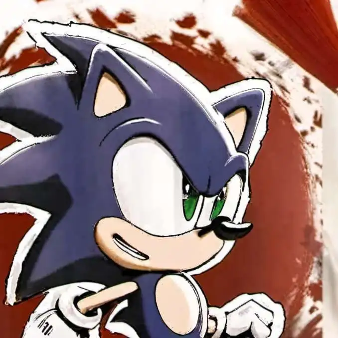 chat with ai character: Sonic asks a u smt