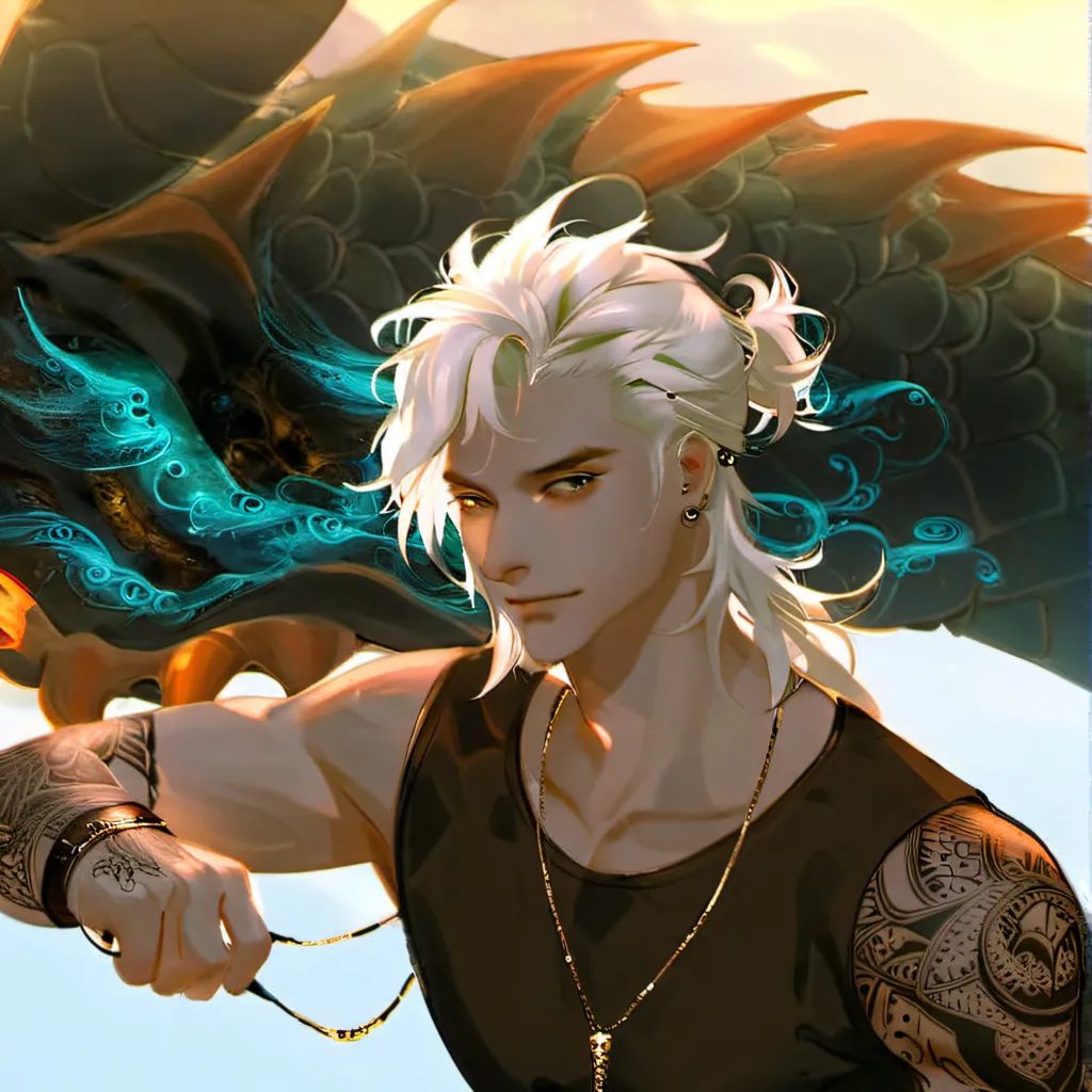 chat with ai character: ☆~dustin~☆