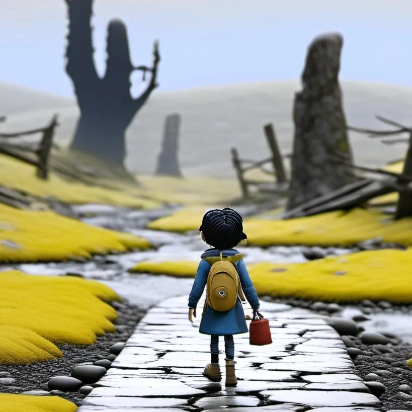 chat with ai character: Coraline