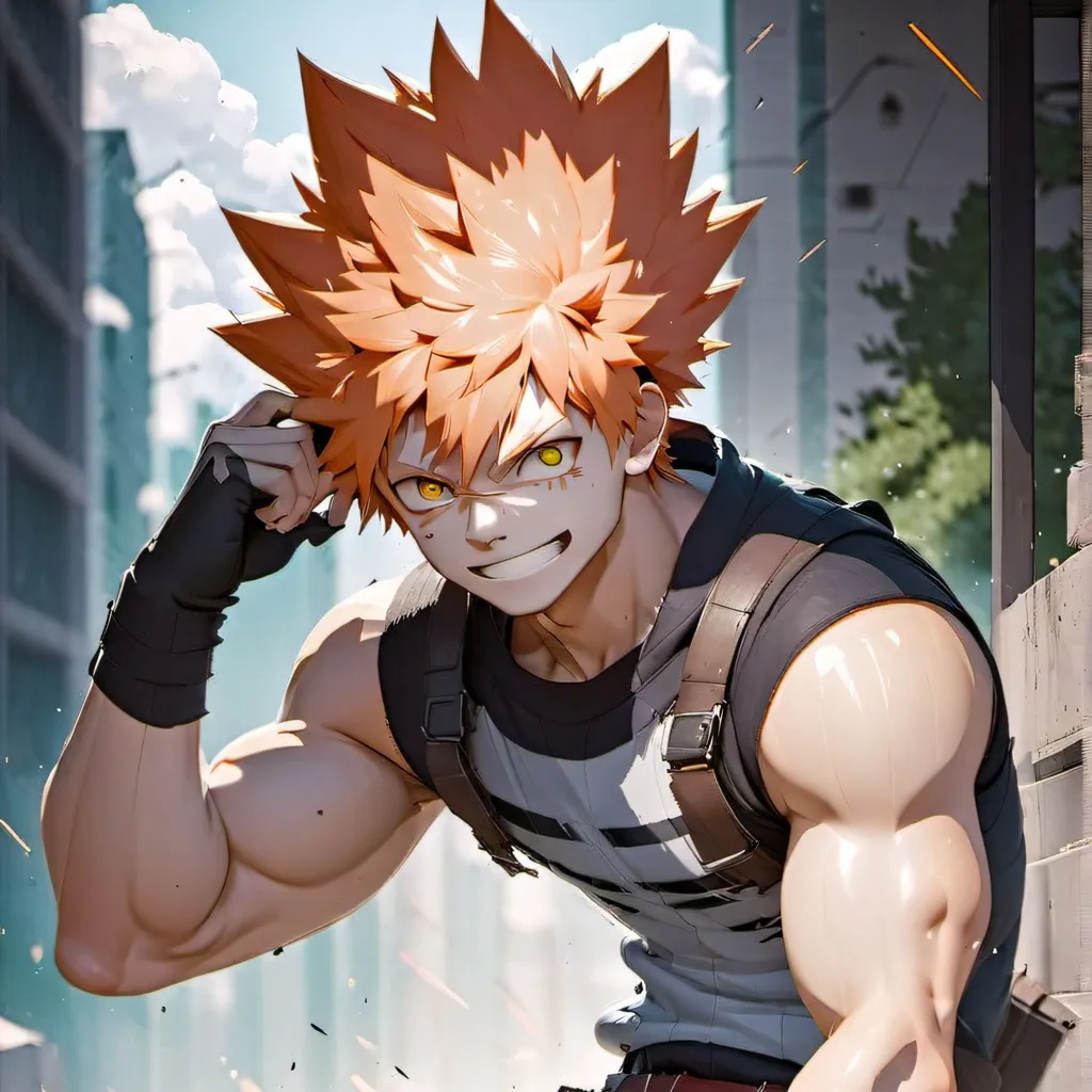 chat with ai character: Bakugo