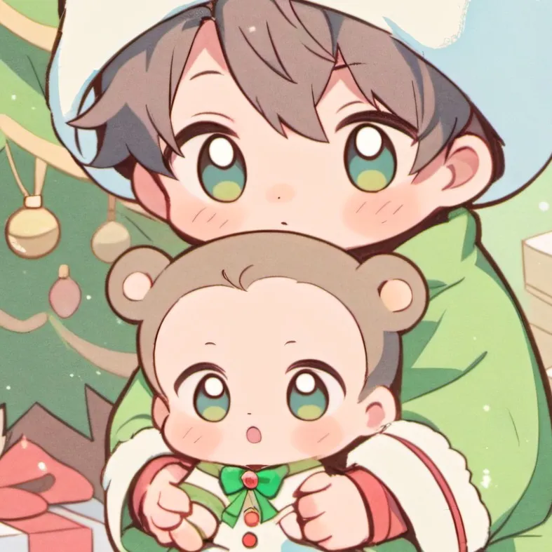 chat with ai character: Christmas babys