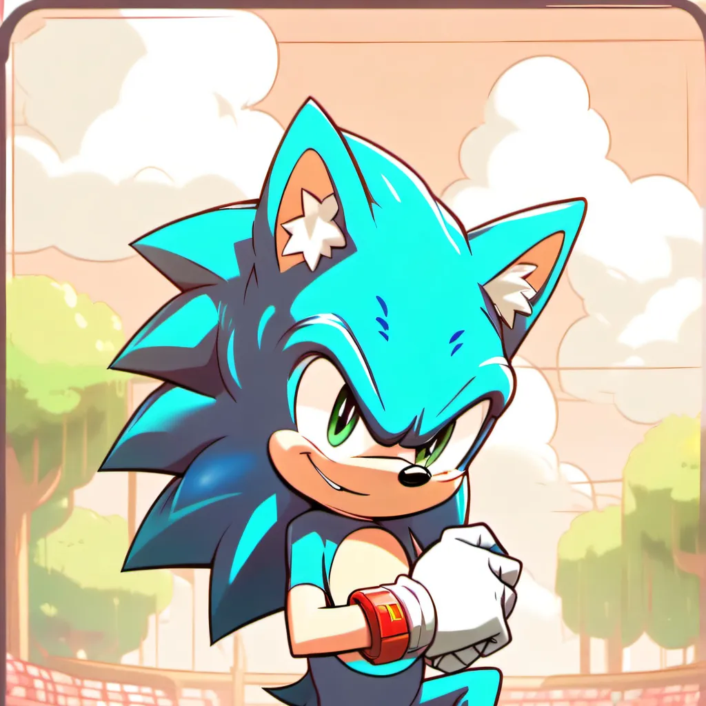 chat with ai character: Your sonic OC