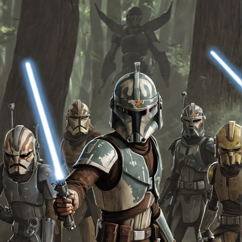 chat with ai character: The Clone Wars AU