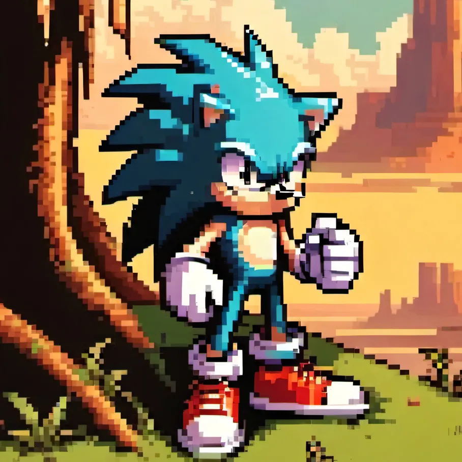 chat with ai character: sonic?