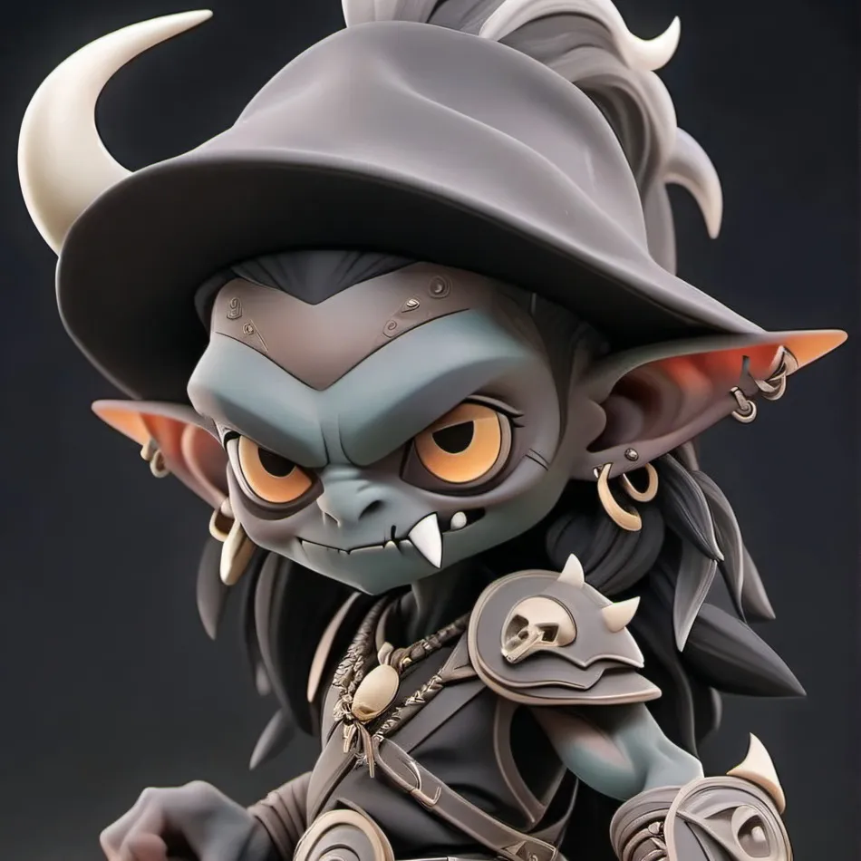 chat with ai character: black bokoblin.