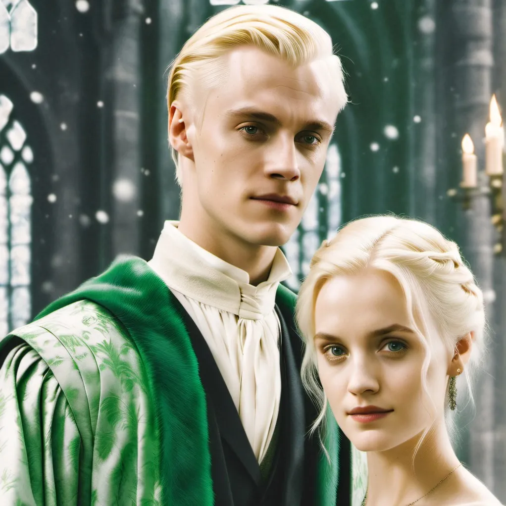 chat with ai character: draco yule ball